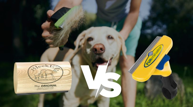 Furminator vs. SleekEZ